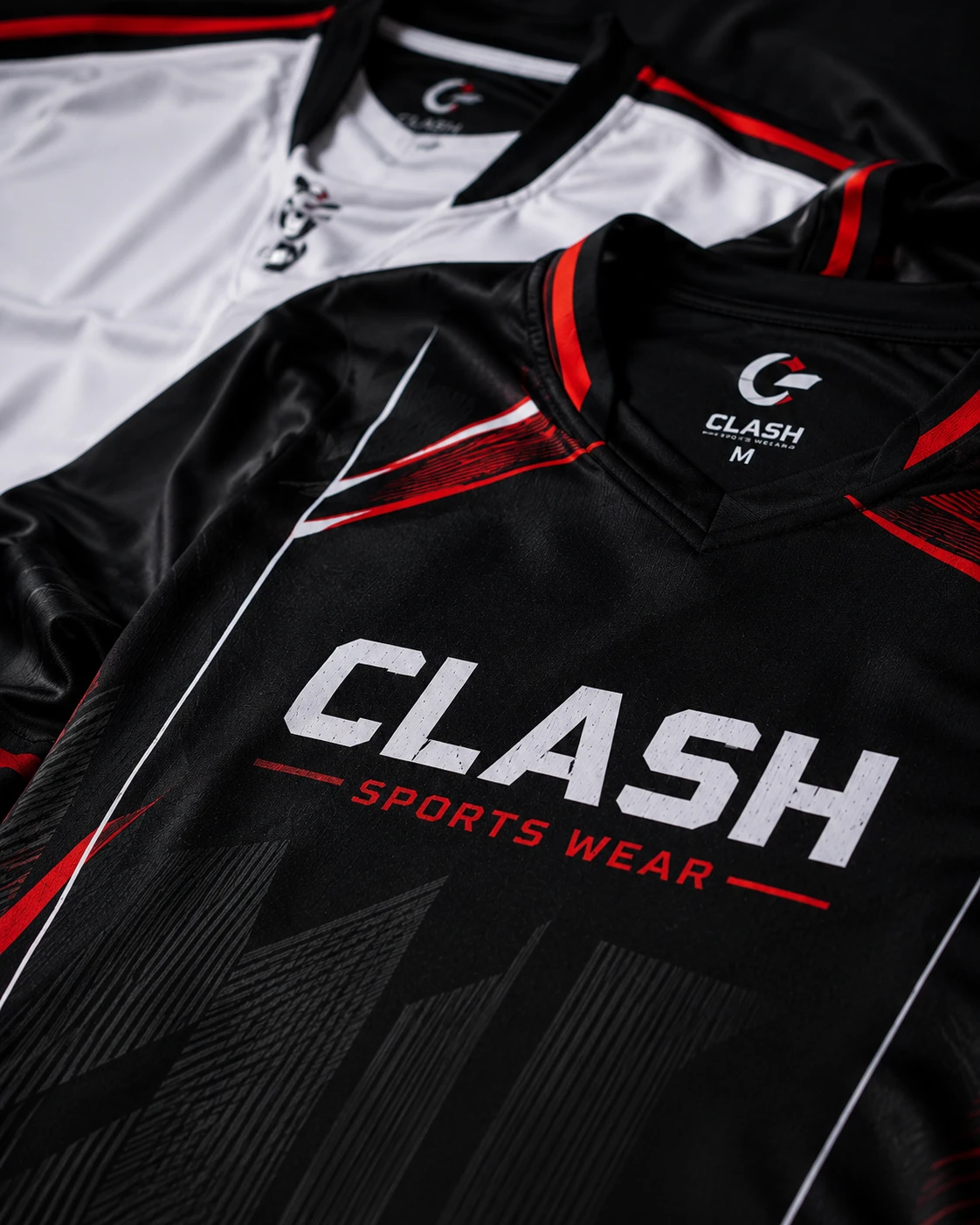 CLASH Sports Wear Apparel Close-up